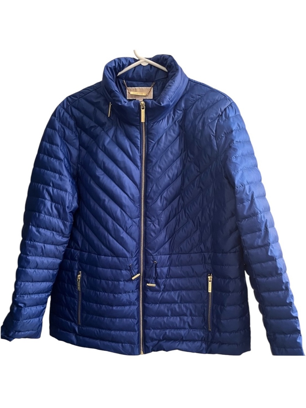 Michael Kors Royal Blue Puffer Jacket XL